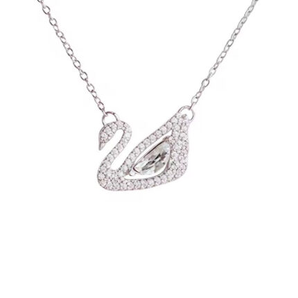 Swarovski Swan Necklace for Women