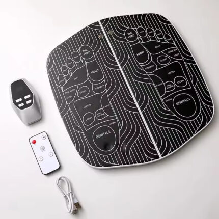 EMS Microcurrent Foot Massage Pad – Electric Pulse Foot Therapy Mat for Foot Care & Relaxation
