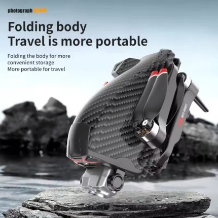 RC Drone with 4.5-Inch Screen Remote – 360° Obstacle Avoidance, Optical Flow Positioning, Adjustable Dual Camera, High-Speed Flight & 2 Batteries