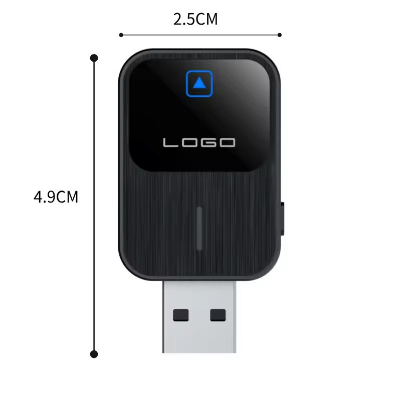 2-in-1 Wireless CarPlay Adapter – Wired-to-Wireless CarPlay & Android Auto AI Box Dongle