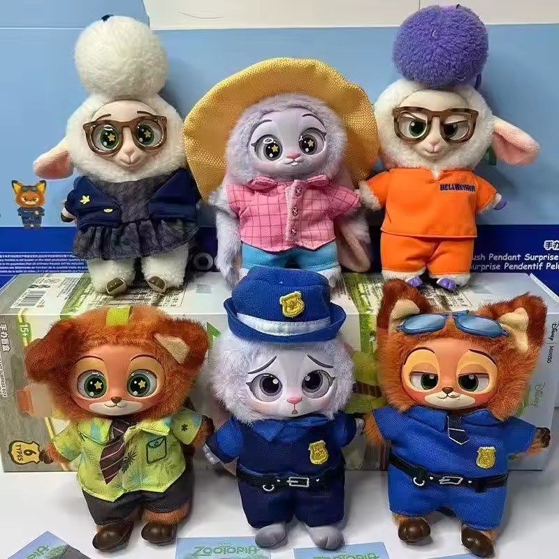 A cute surprise collectible combining plush and vinyl details with fun character styling, perfect for adding a playful touch to any collection.
