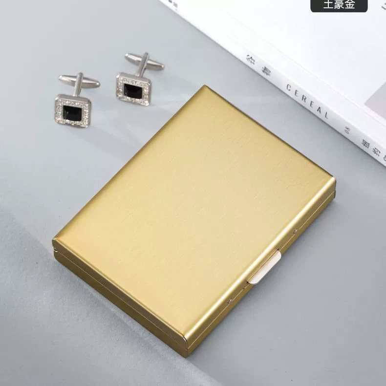 Anti-Theft RFID Blocking Aluminum Card Holder Wallet