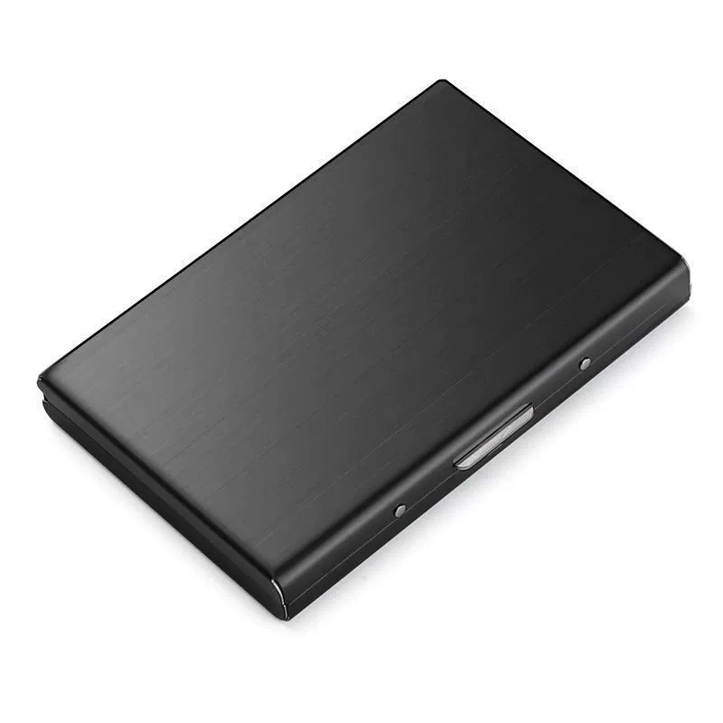 Anti-Theft RFID Blocking Aluminum Card Holder Wallet