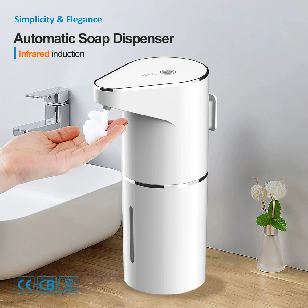 Automatic Sensor Soap & Hand Sanitizer Dispenser – Rechargeable Contact-Free Wall-Mounted Foam Dispenser