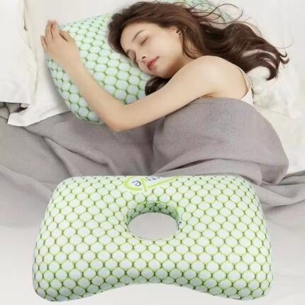 Generic Ice Silk Long Body Pillow – Cooling Removable Washable Side Sleep Leg Support Cushion