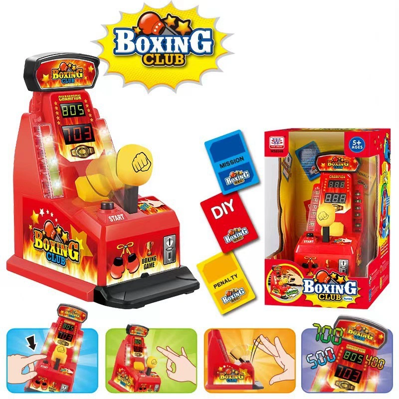 Mini Finger Boxing Toy – Desktop Boxing Competition Game Machine for Kids and Family Fun