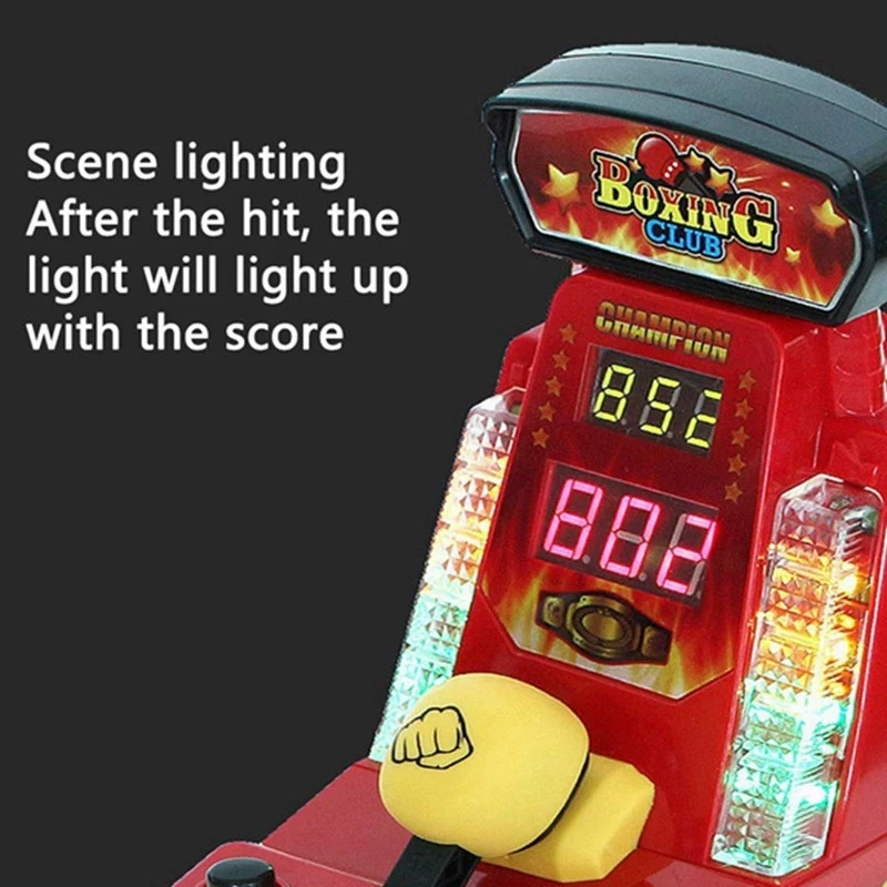 Mini Finger Boxing Toy – Desktop Boxing Competition Game Machine for Kids and Family Fun
