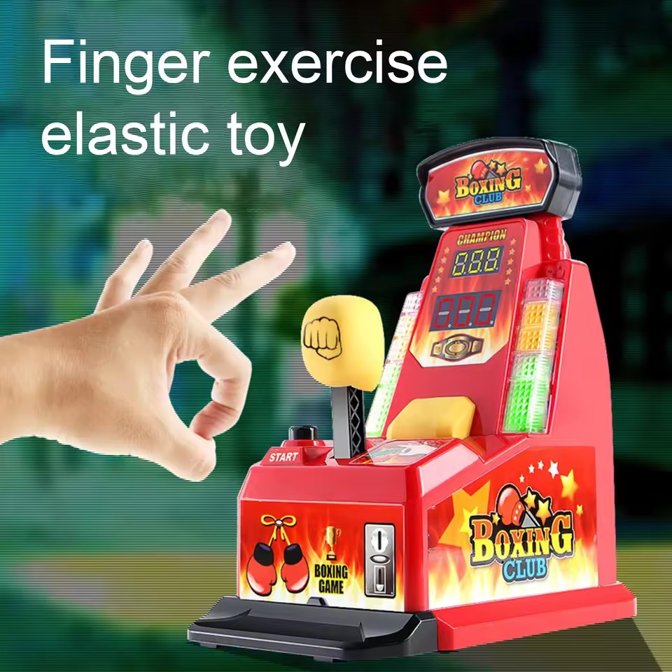 Mini Finger Boxing Toy – Desktop Boxing Competition Game Machine for Kids and Family Fun