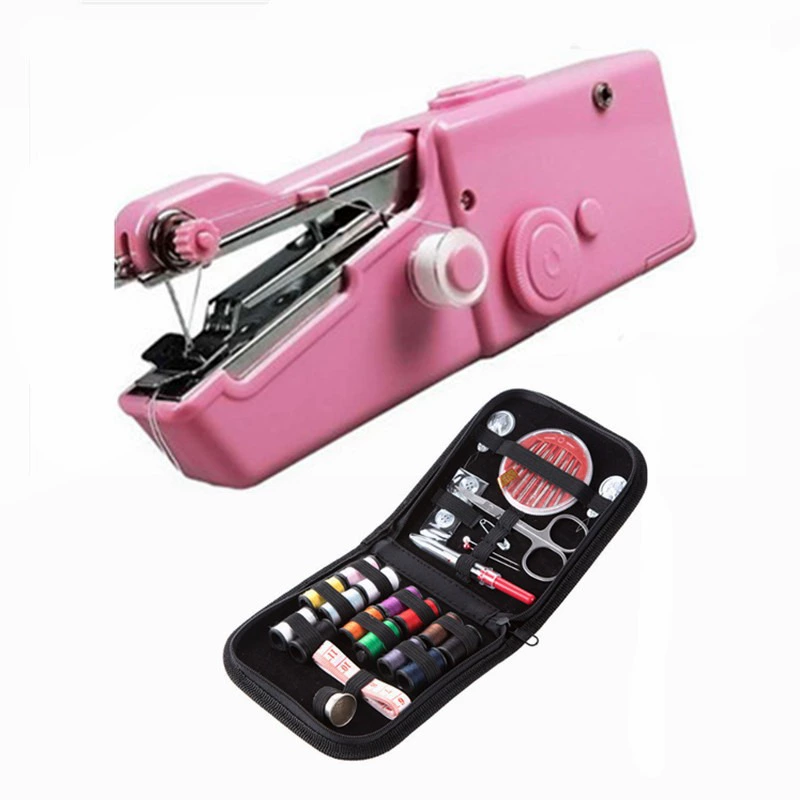 Mini Portable Electric Handheld Sewing Machine – Travel Sewing Kit
