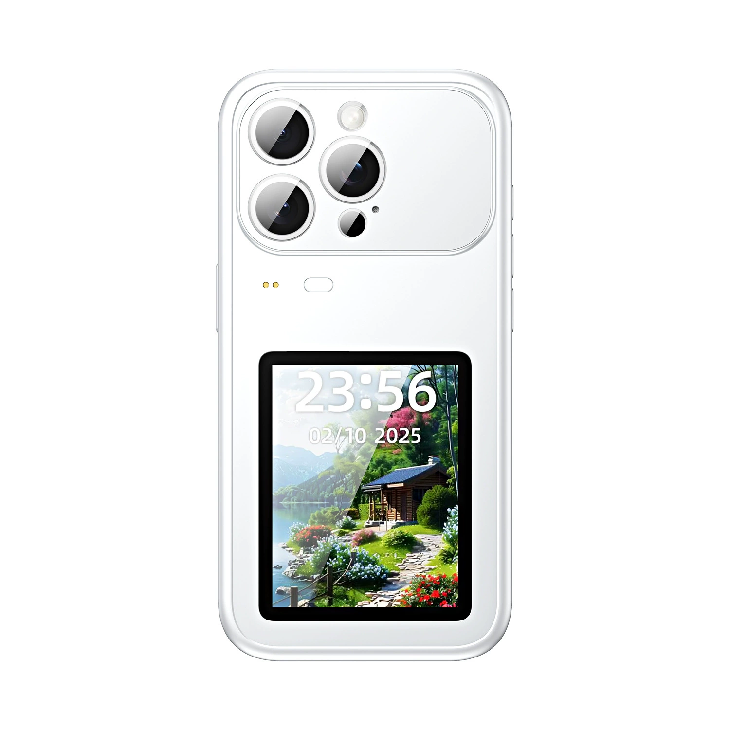 Smart LCD Display Phone Case – Touchscreen Back Cover
