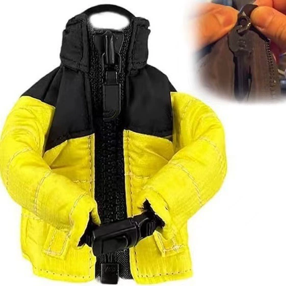 Mini Down Coat Keychain Pendant