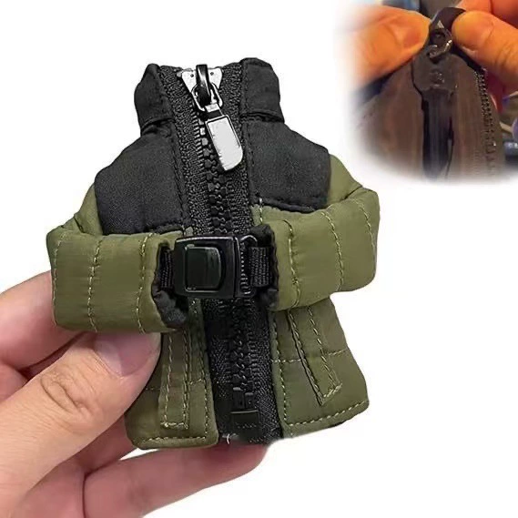 Mini Down Coat Keychain Pendant