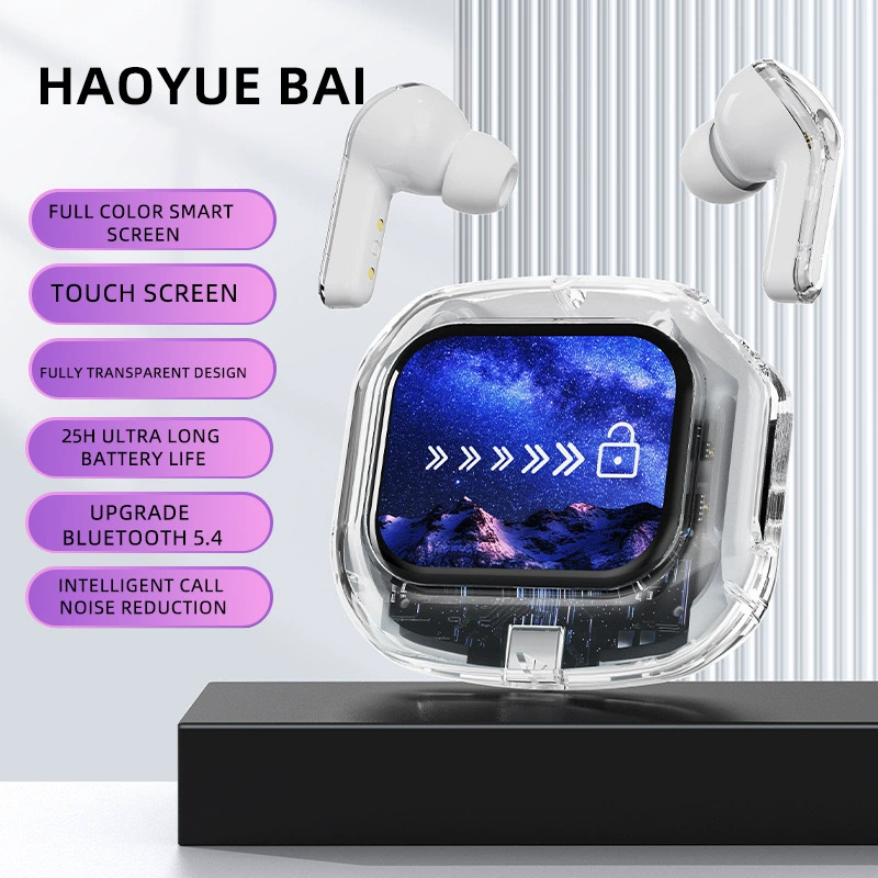 Air31 Wireless Bluetooth 5.4 TWS Earbuds with Touchscreen Charging Case