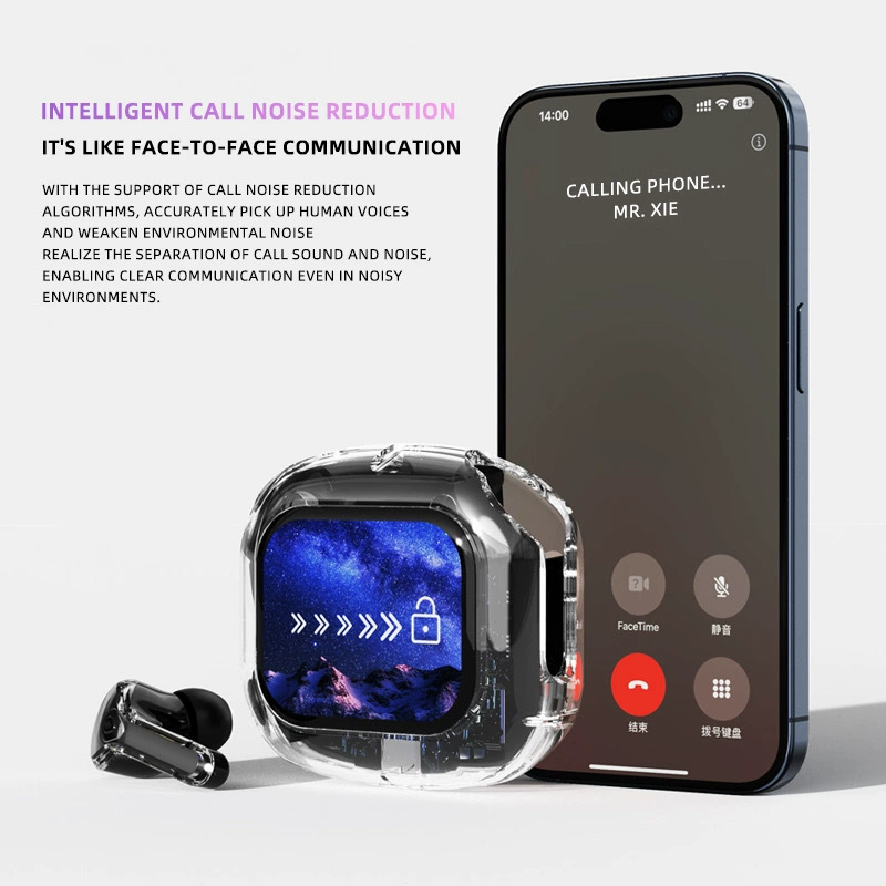 Air31 Wireless Bluetooth 5.4 TWS Earbuds with Touchscreen Charging Case