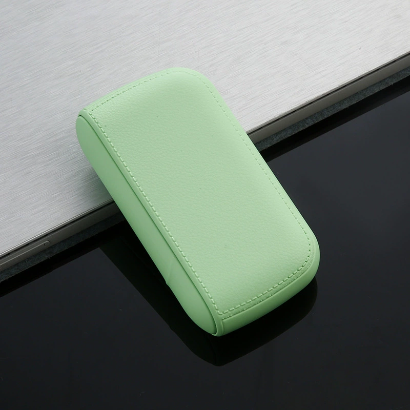 USB Rechargeable Cigarette Case with Electric Lighter – Imitation Leather