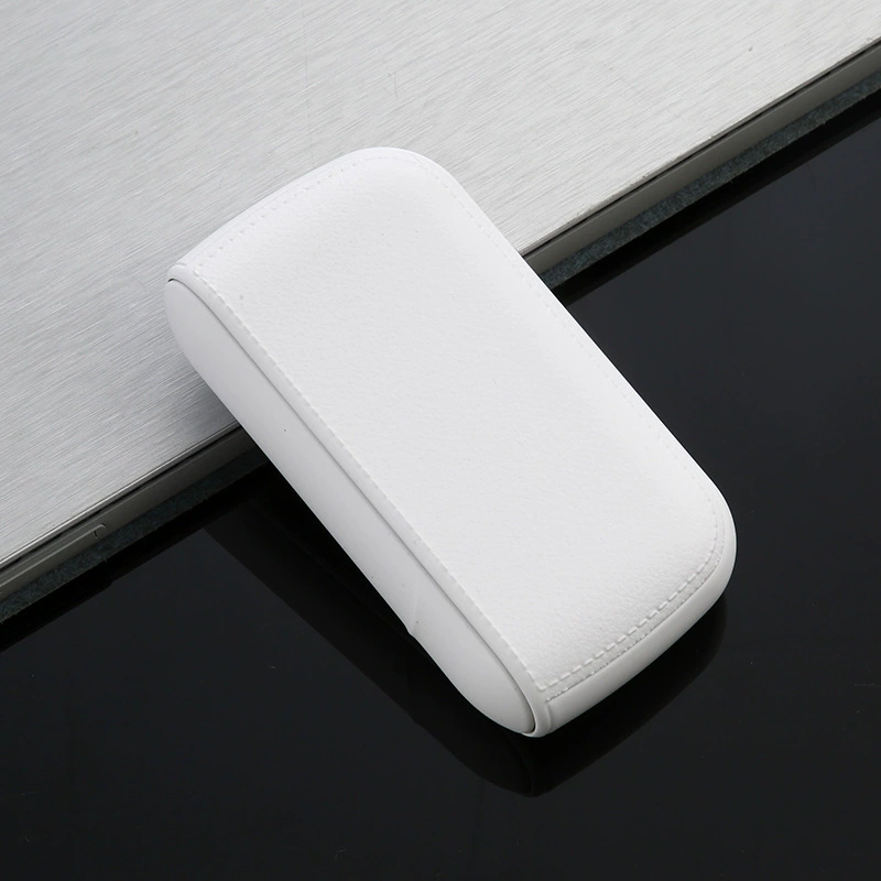 USB Rechargeable Cigarette Case with Electric Lighter – Imitation Leather