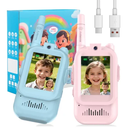 Kids’ Video Walkie Talkies – Rechargeable 2-Pack