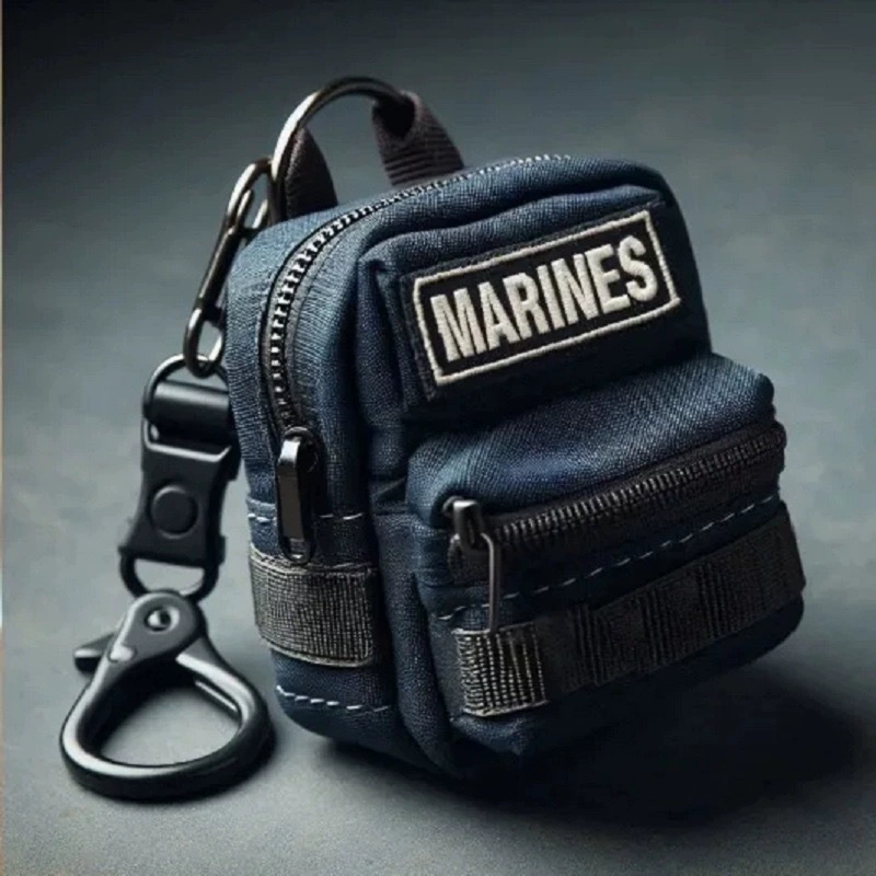 Mini Tactical Keychain Storage Bag