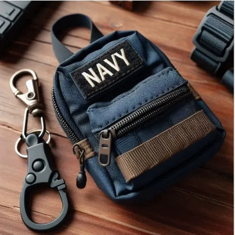 Mini Tactical Keychain Storage Bag