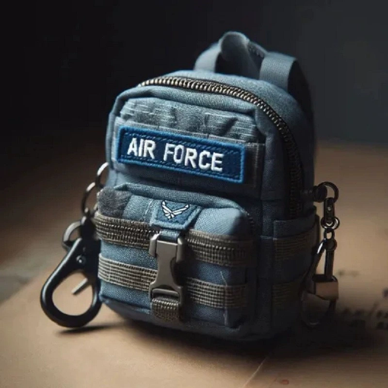 Mini Tactical Keychain Storage Bag