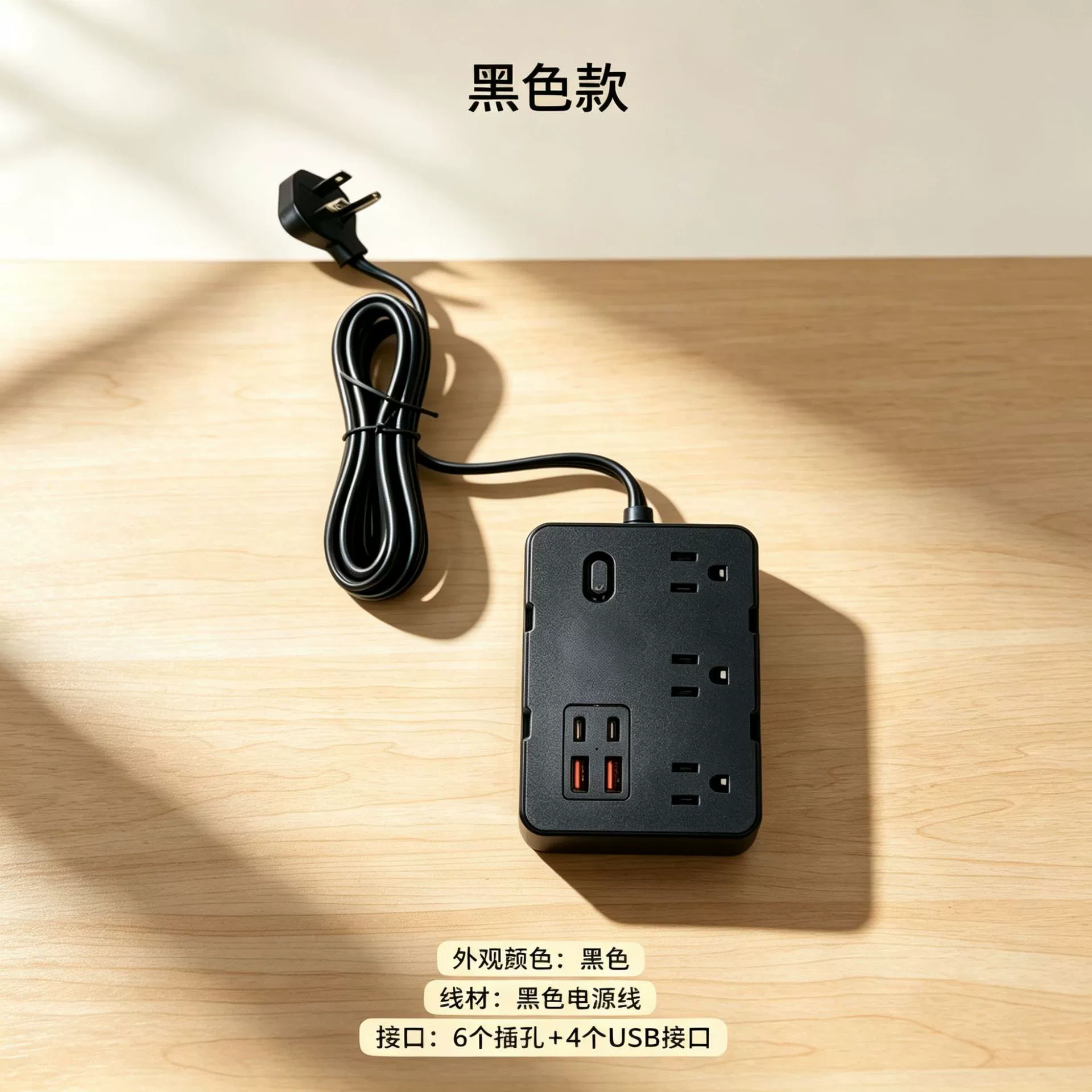 10-in-1 Power Strip – USB-C Charging & Surge Protection