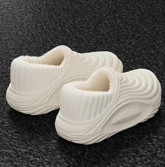 Women’s Warm Plush Waterproof EVA Winter Slippers
