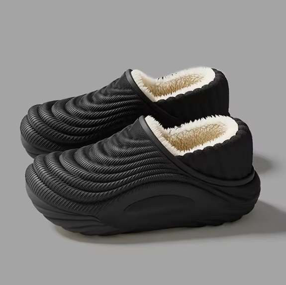 Women’s Warm Plush Waterproof EVA Winter Slippers