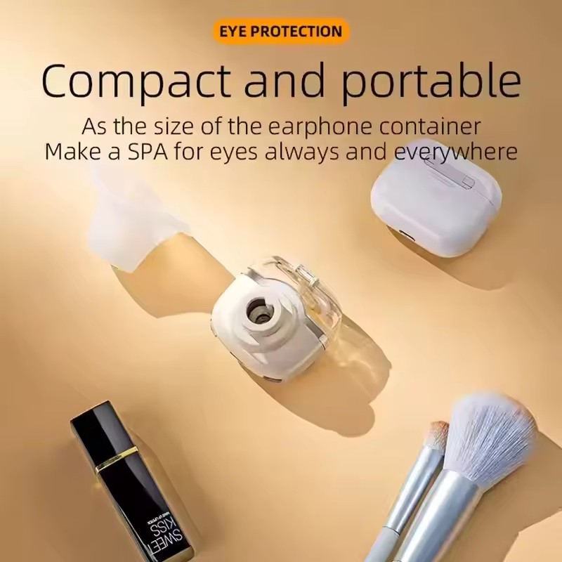 Mini Eye Moisturizing Facial Massager Hot Compress Device for Relieving Eye Fatigue and Eye Care Mist