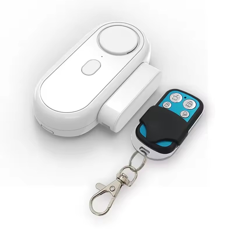 2-in-1 Door & Window Alarm – 120dB Vibration & Open Sensor with Remote Control