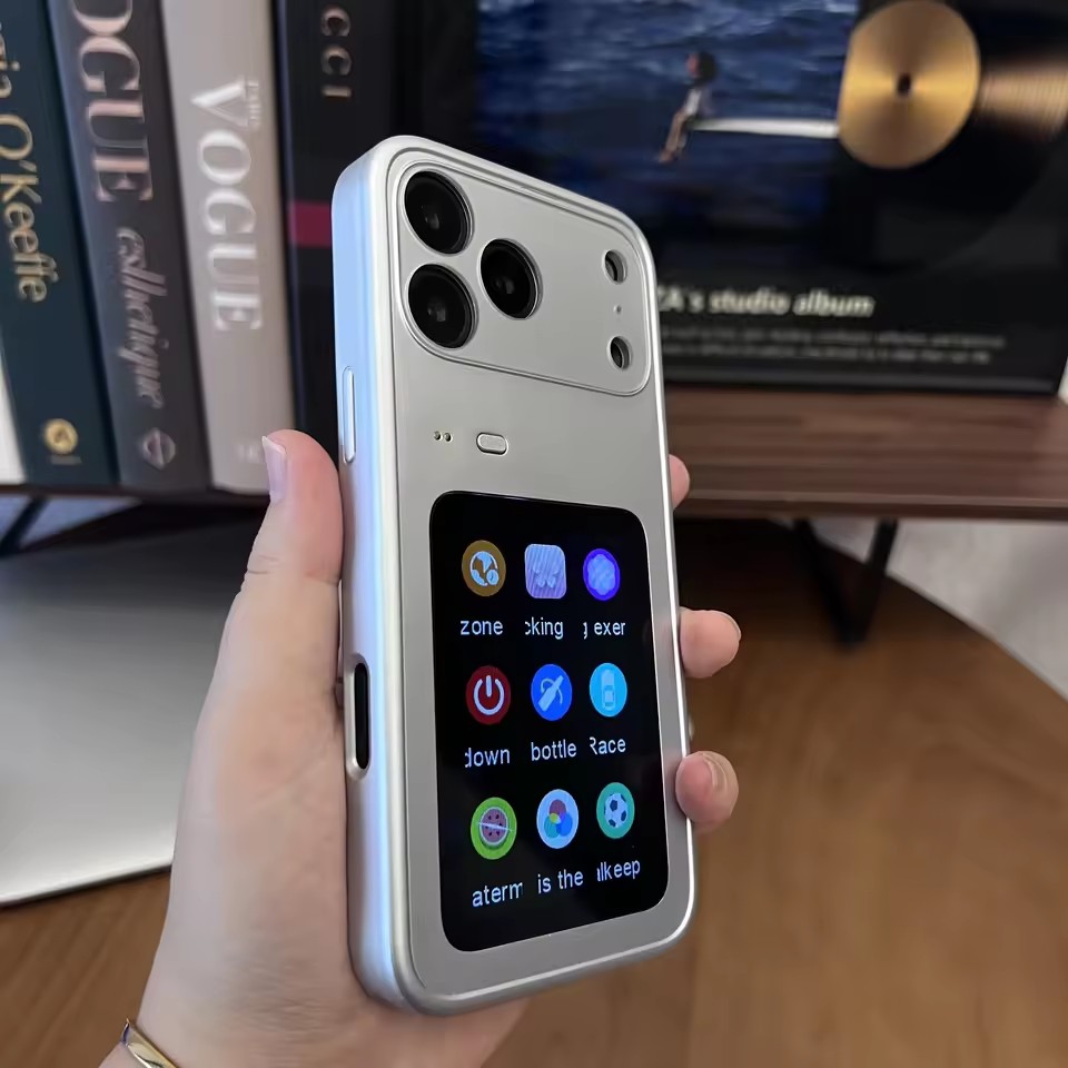 Smart LCD Display Phone Case – Touchscreen Back Cover