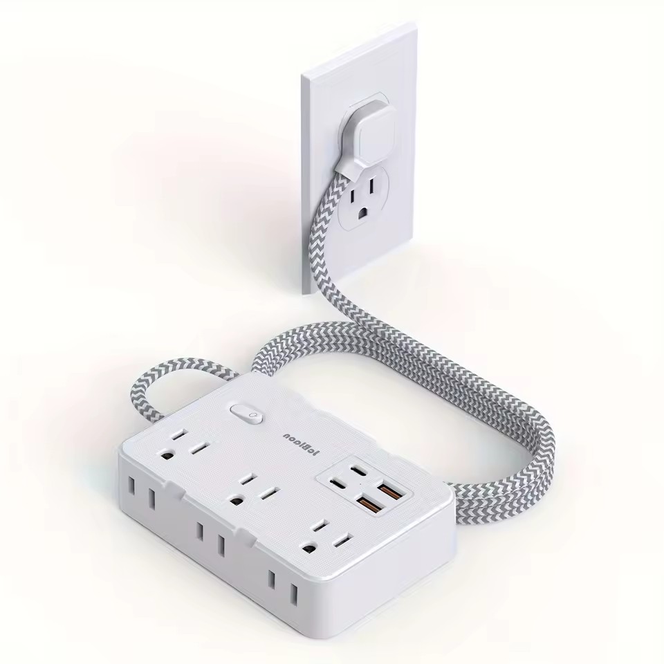 10-in-1 Power Strip – USB-C Charging & Surge Protection