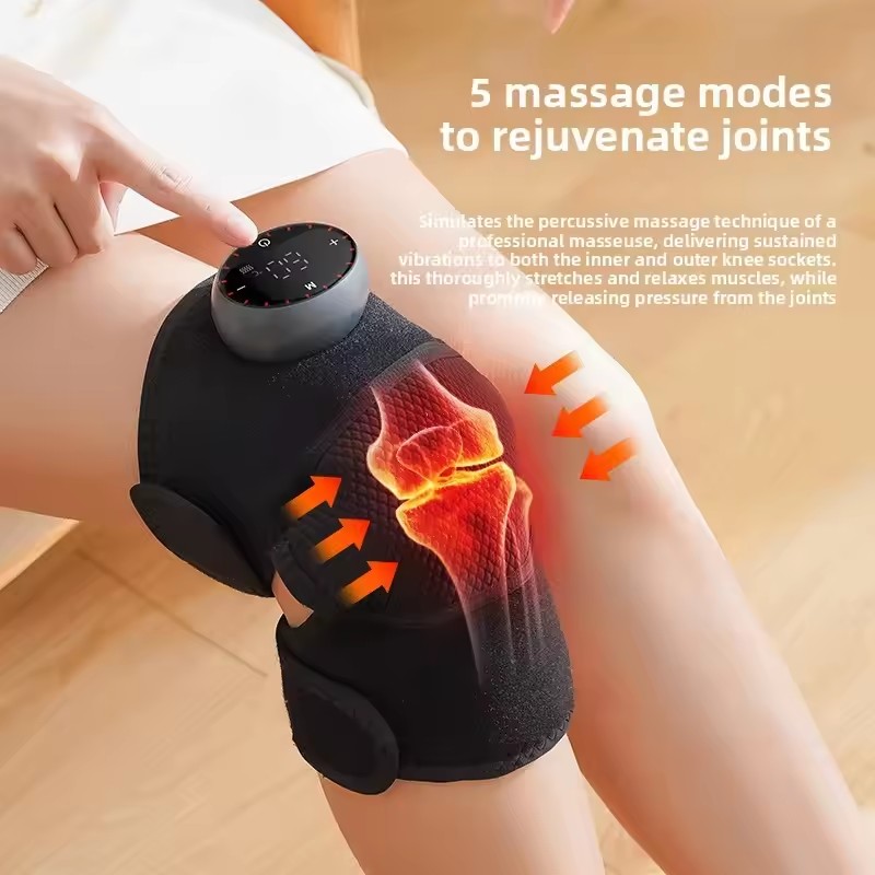 Rechargeable Heated Knee Massager Wrap