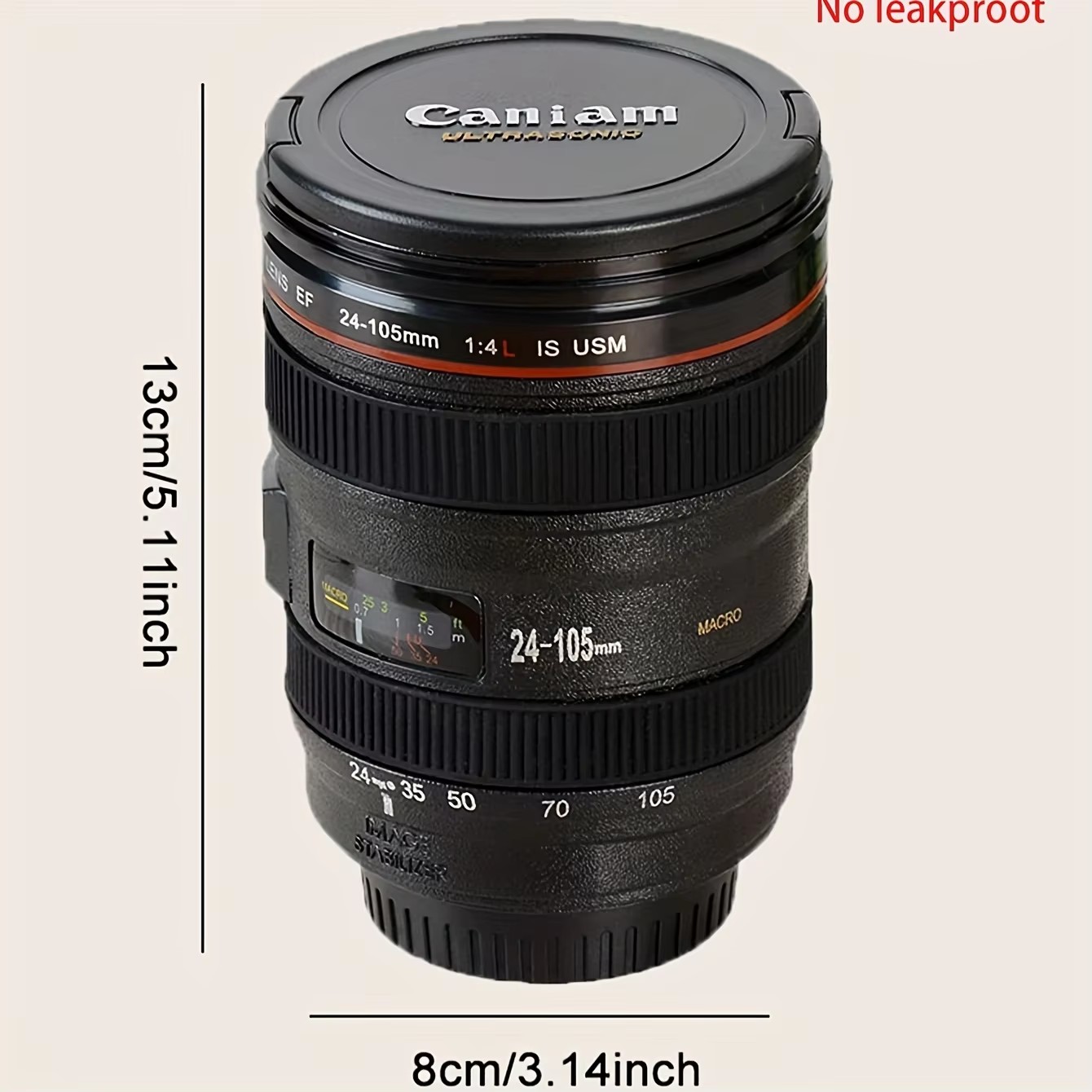 1pc-Camera lens coffee cup, fun photography lens cup, great gift for photographers, household items, friends