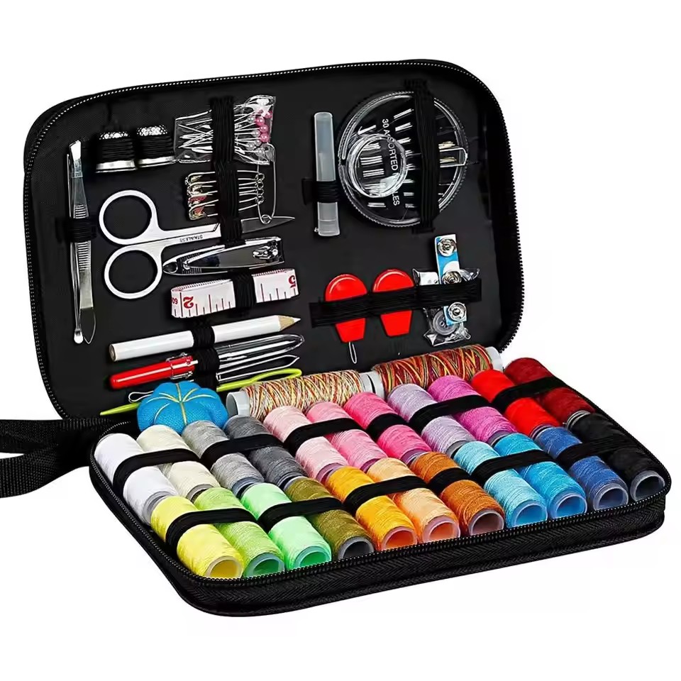 98-Piece Sewing Kit – Complete DIY Embroidery & Stitching Set