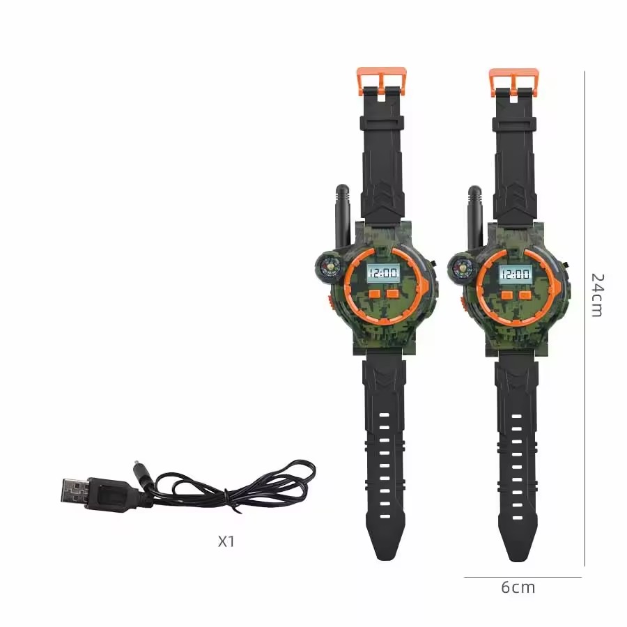 Kids Military Camouflage Walkie-Talkie Watch