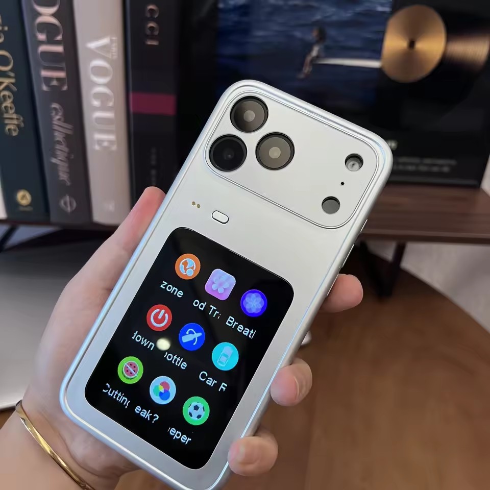 Smart LCD Display Phone Case – Touchscreen Back Cover