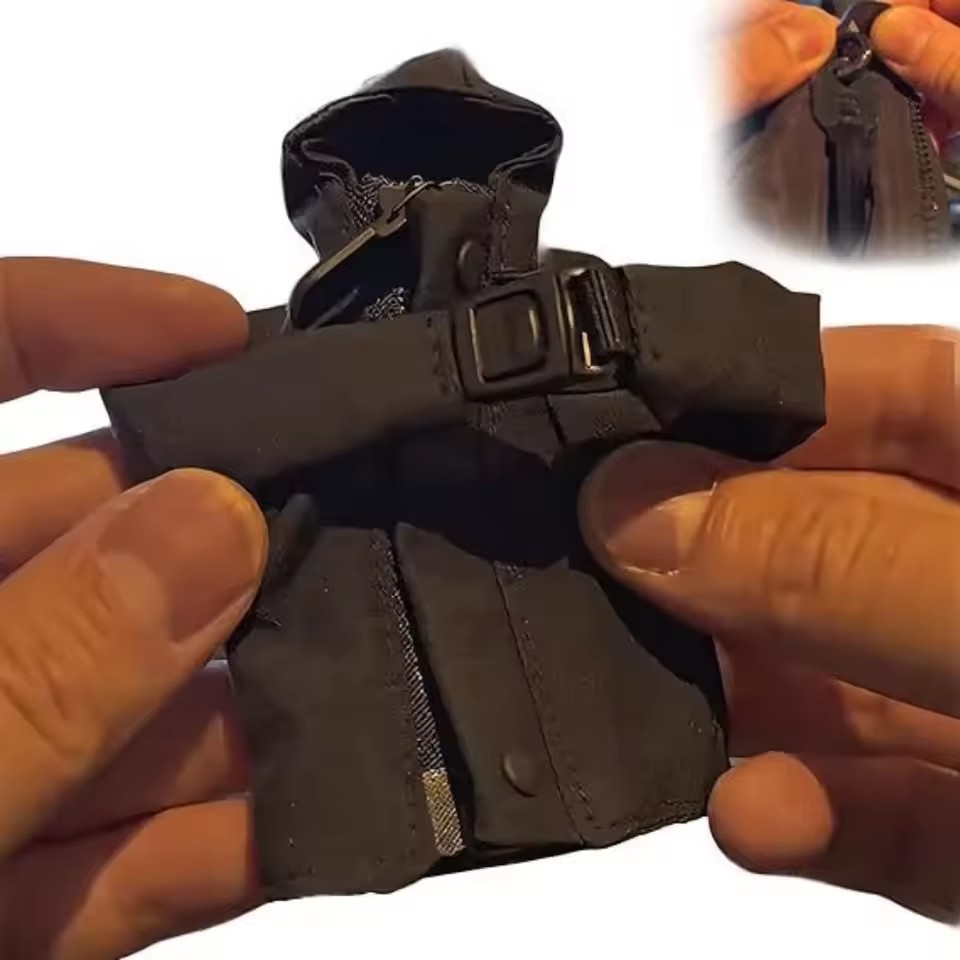 Mini Down Coat Keychain Pendant
