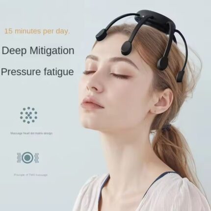 Electric Scalp Massager – Rechargeable 8-Claw Head Relaxer