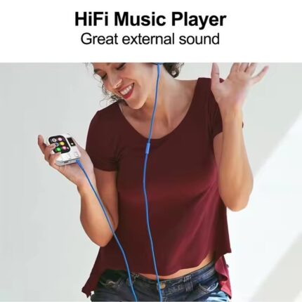 2.01" Touch Screen MP3 MP4 Player with Camera – Type-C Music & Video Player