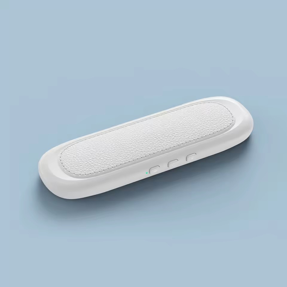 Mini Bone Conduction Bluetooth Speaker Sleep Aid Wireless SoundBar Under Pillow Stereo Music Player TF Card Play Timed Shutdown