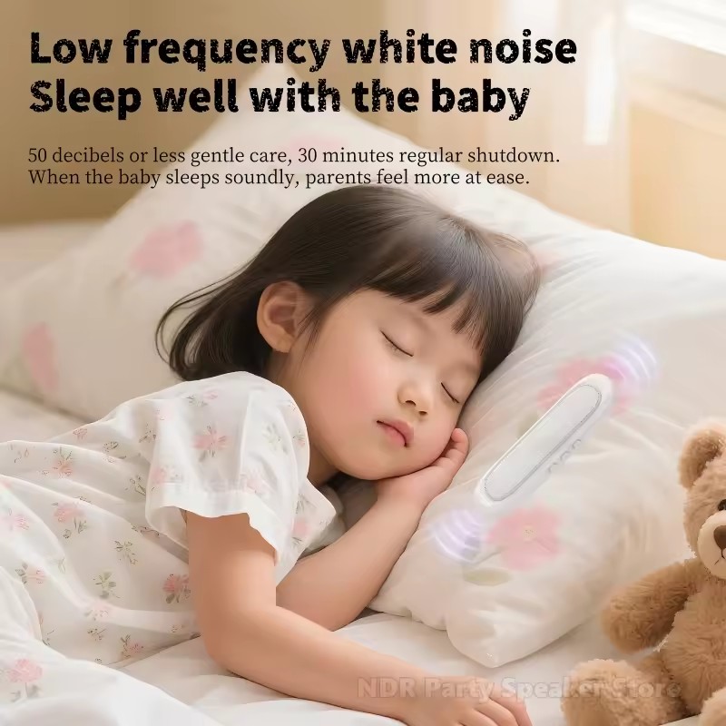 Mini Bone Conduction Bluetooth Speaker – Under-Pillow Sleep SoundBar