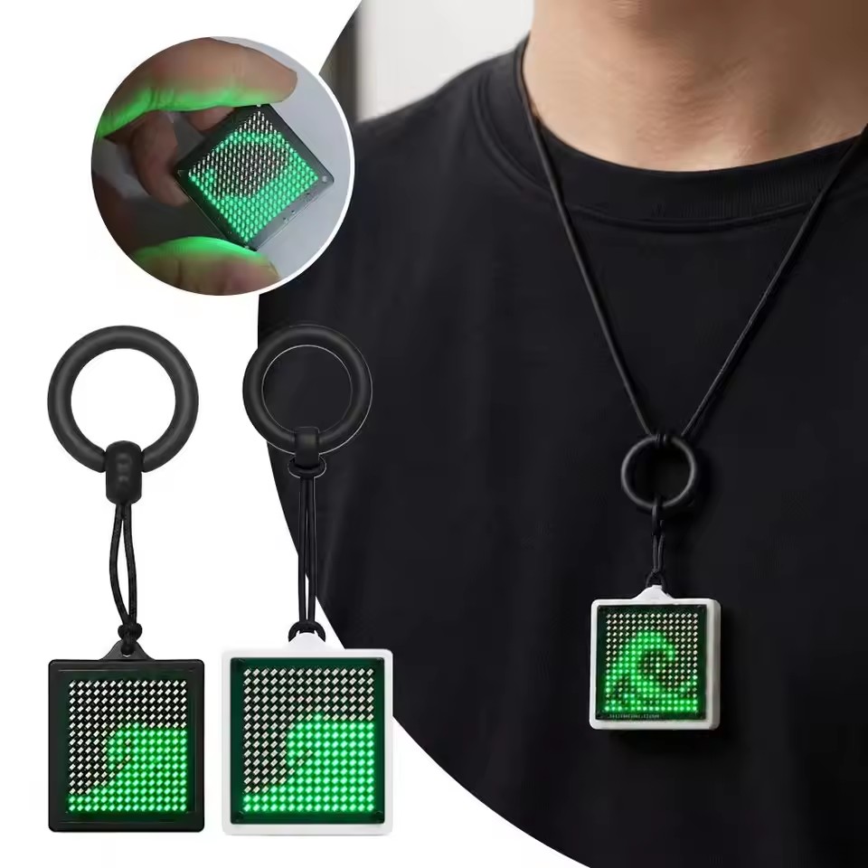 Mini LED Dynamic Fluid Simulation Light Pendant – Cyber Flow Fidget Toy