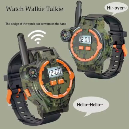 Kids Military Camouflage Walkie-Talkie Watch