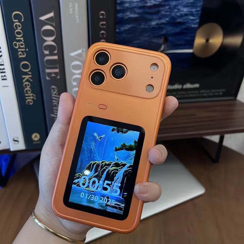 Smart LCD Display Phone Case – Touchscreen Back Cover