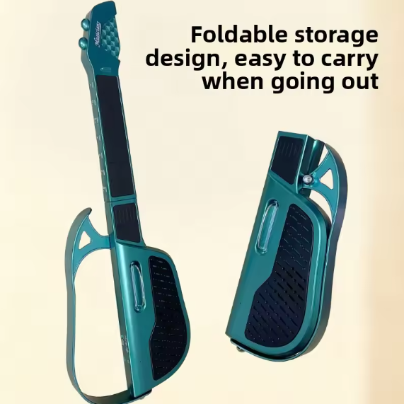 Smart Stringless Guitar – Foldable Electronic Music Toy with 7 Note Keys for Beginners
