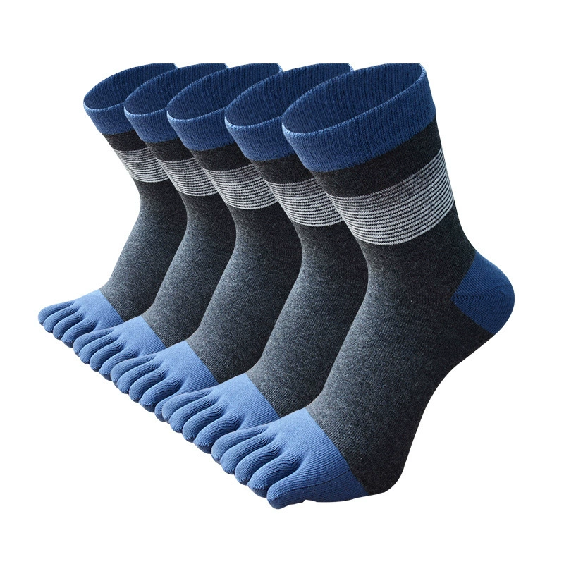 5 Pairs Men’s Five Finger Toe Socks