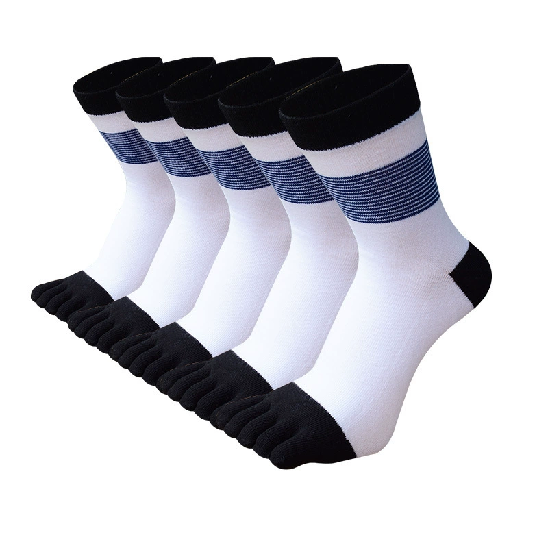 5 Pairs Men’s Five Finger Toe Socks