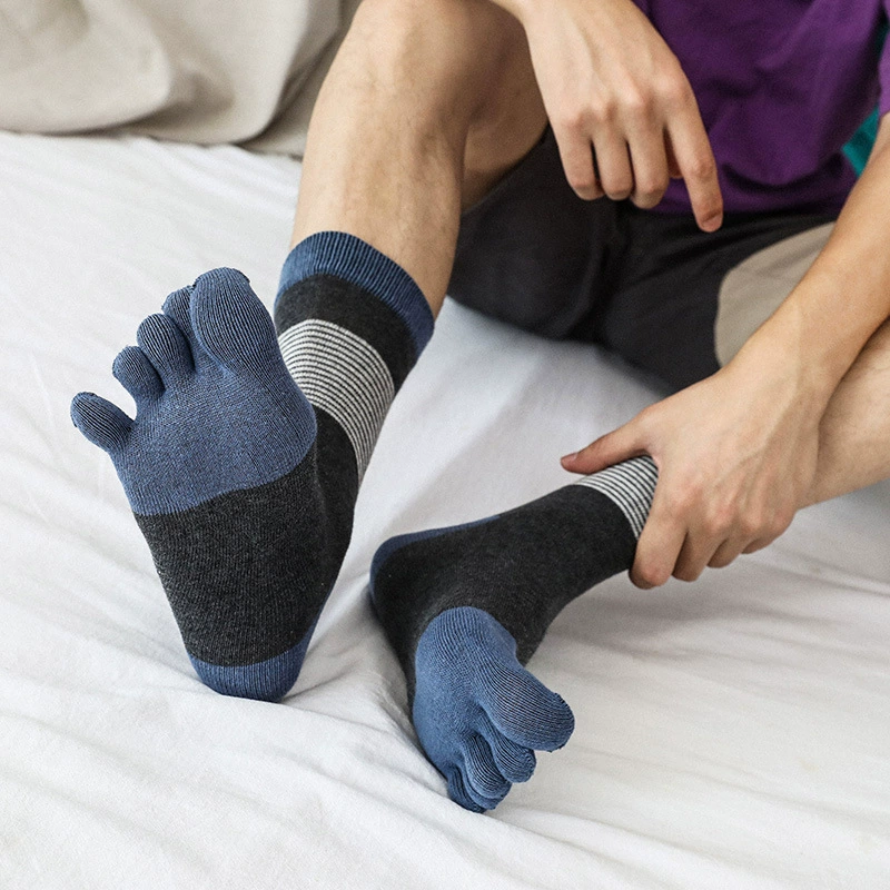 5 Pairs Men’s Five Finger Toe Socks