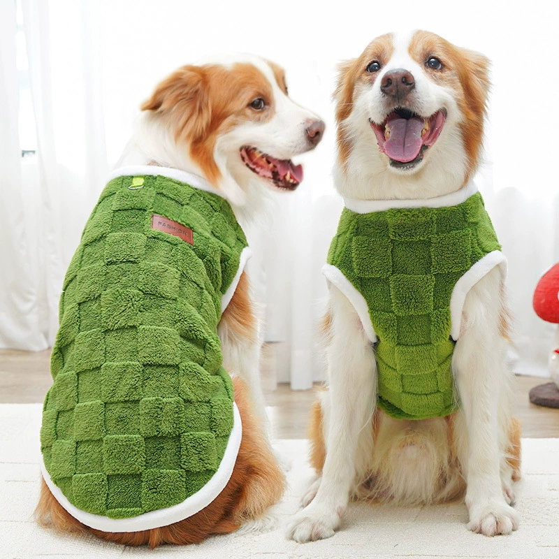 Cozy Quilted Pet Fleece Onesie