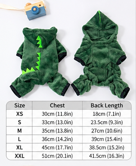 Cute Pet Character Onesies for Dogs & Cats – Assorted Costume Jumpsuits